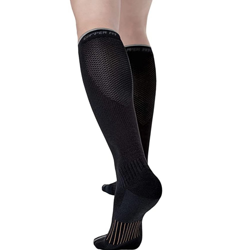Copper Fit Unisex 2.0 Easy-On and Easy-Off Knee Hi